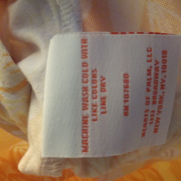 Hearts of Palm Ladies XL Floral Top - Picture 6 of 6